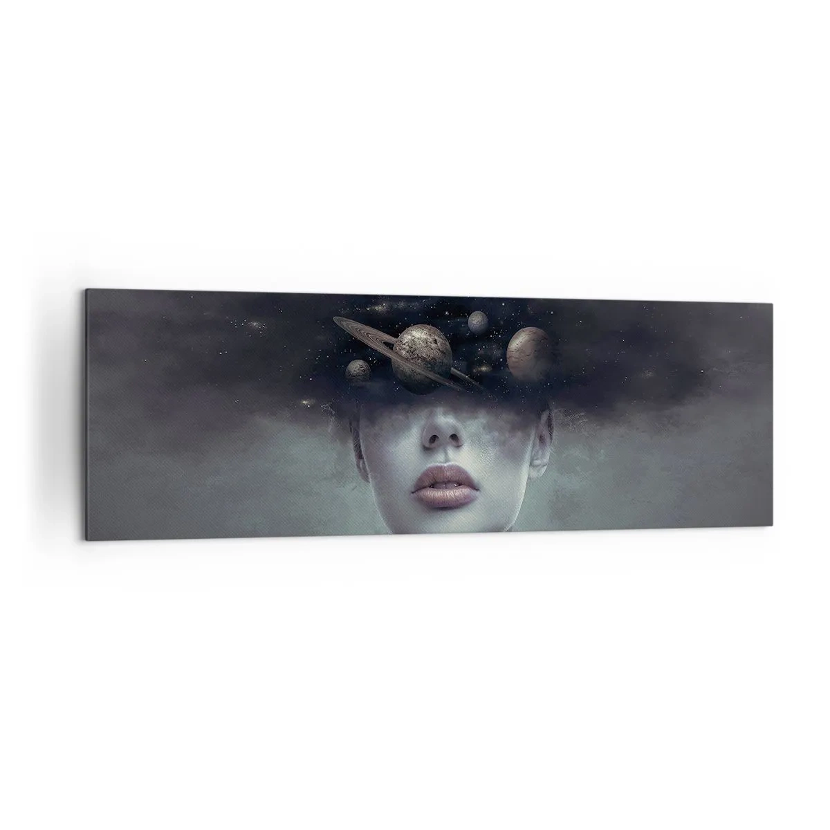 Vászonkép - És a bolygók megvadulnak... - 160x50 cm