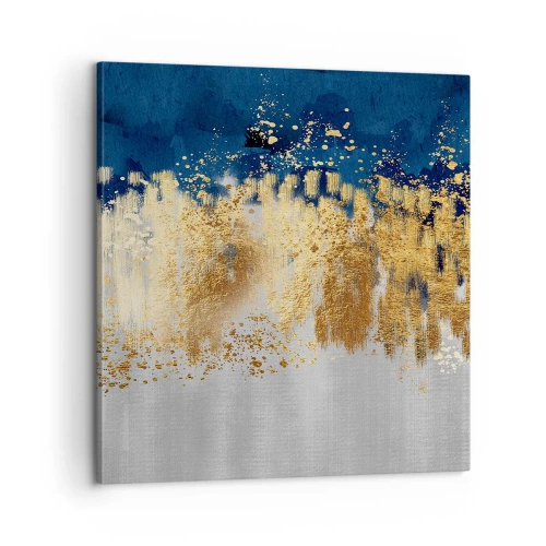 Vászonkép - Modern kompozíció csillogással - 60x60 cm