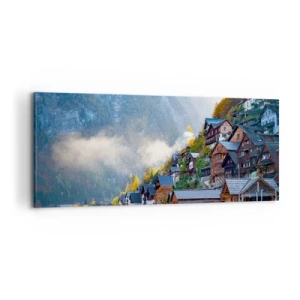 Vászonkép - Alpesi éghajlatra - 100x40 cm
