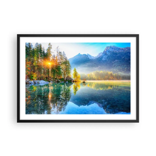 Poszter fehér keretben - Fenség és édesség - 70x50 cm