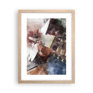 Poszter világos tölgy keretben - És mit gondolsz róla? - 30x40 cm