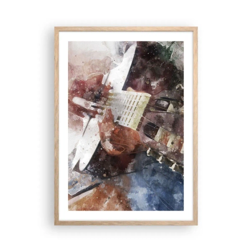 Poszter világos tölgy keretben - És mit gondolsz róla? - 50x70 cm