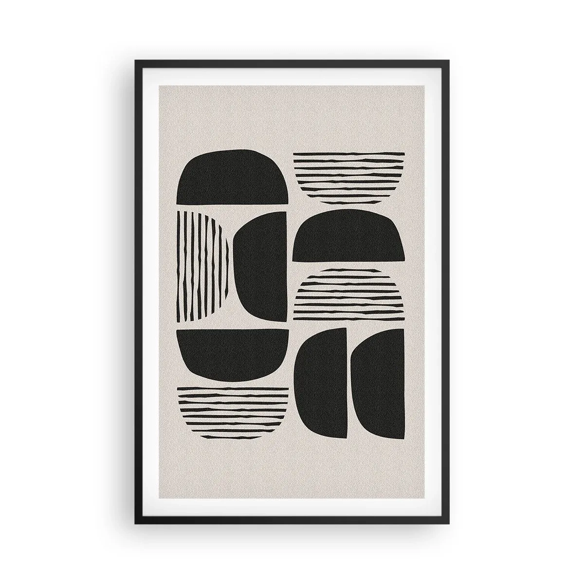 Poszter fehér keretben - Félszívű megállapodások - 61x91 cm