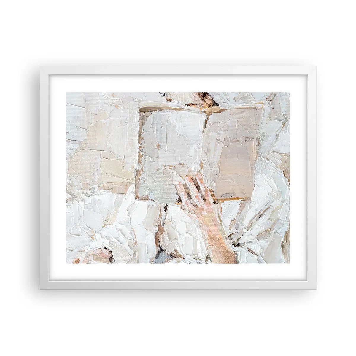 Poszter fekete keretben - Egy másik világban - 50x40 cm