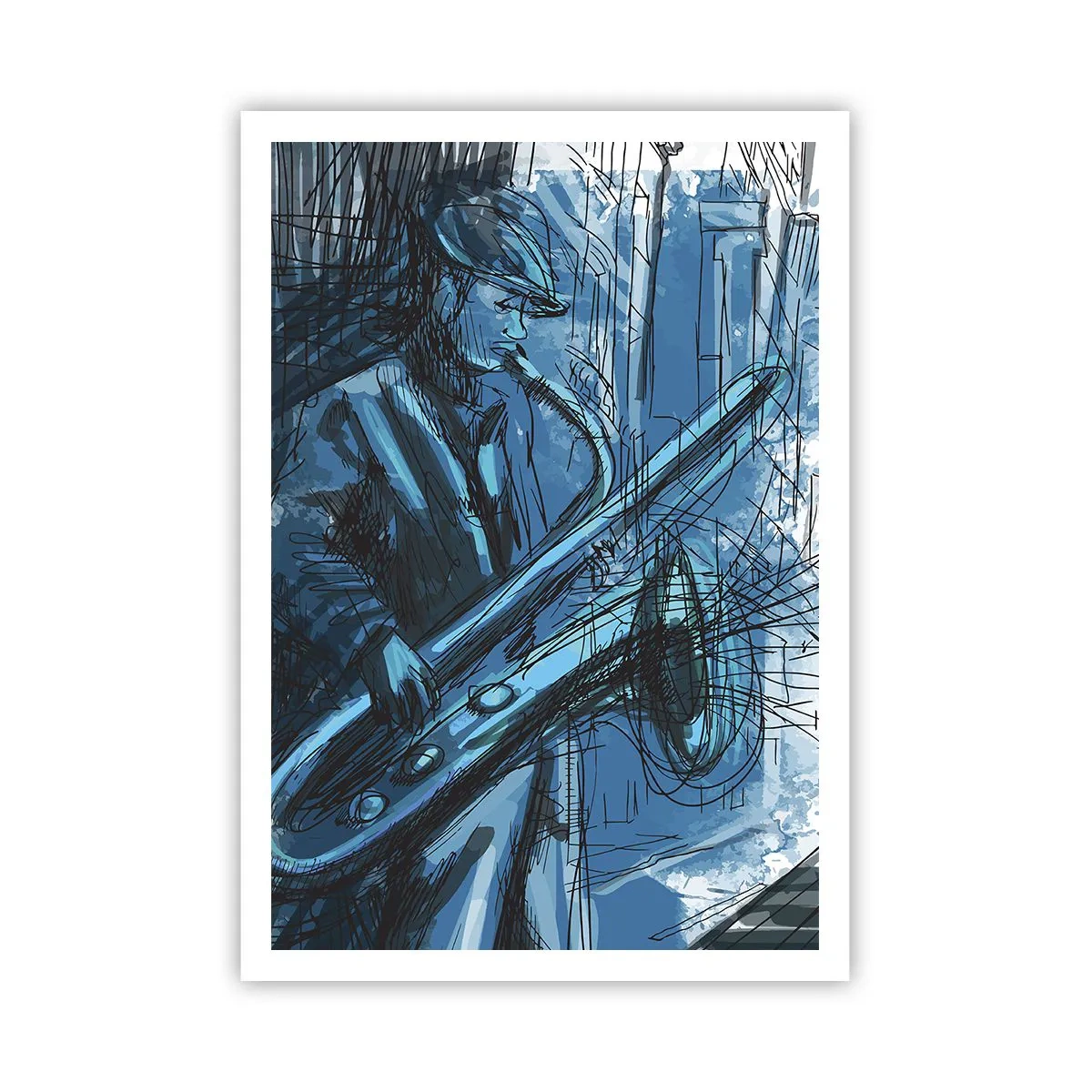 Poszter - Városi rapszódia - 70x100 cm
