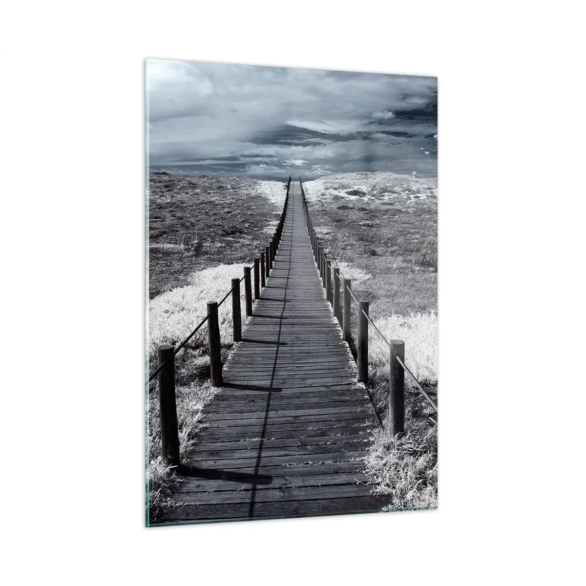 Üveg kép - Közvetlenül a tengerparton - 50x70 cm