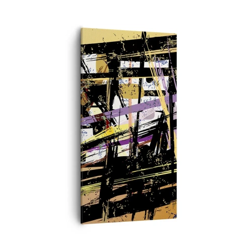 Vászonkép - Éles vágás - 55x100 cm