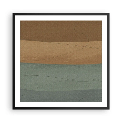 Poszter fehér keretben - Vízszintes kompozíció - 60x60 cm
