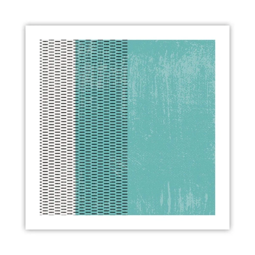 Poszter - Kiegyensúlyozott kompozíció - 50x50 cm