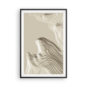 Poszter fehér keretben - Művészeti topográfia - 61x91 cm