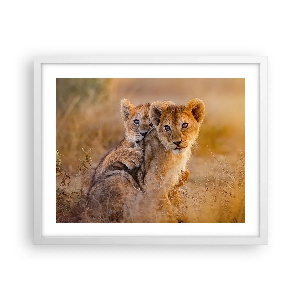 Poszter fekete keretben - Ne zavarni! Szórakozunk - 50x40 cm