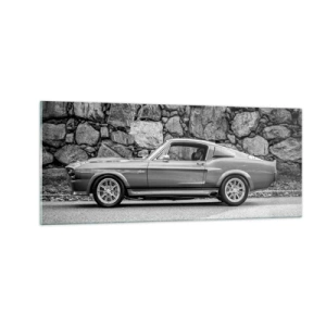 Üveg kép - A 60-as évek legendája - 100x40 cm