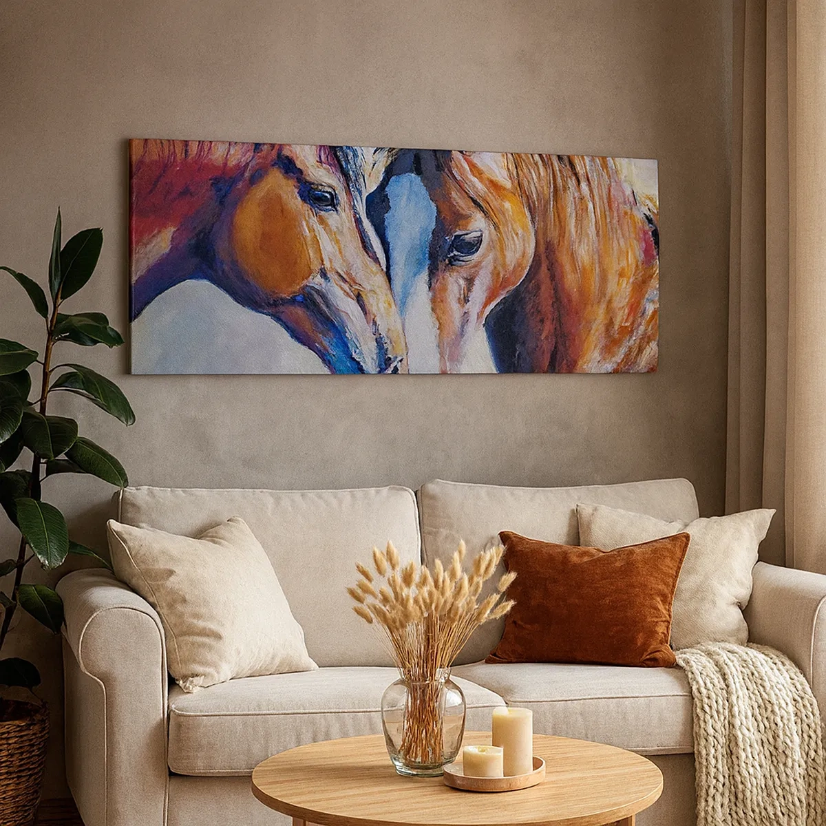 Vászonkép - Ez barátság? Vagy szerelem - 30x30 cm