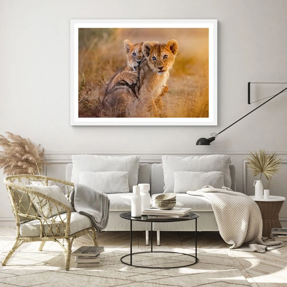 Poszter fekete keretben - Ne zavarni! Szórakozunk - 70x50 cm