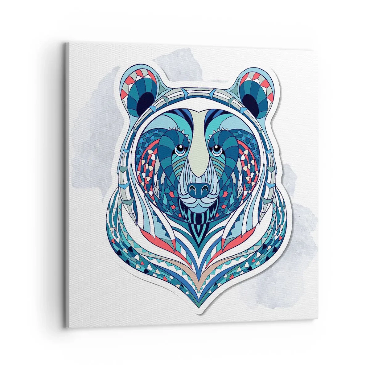 Vászonkép - Eviva Grenlandia! - 50x50 cm