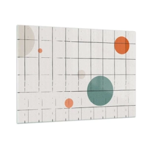 Üveg kép - Csapdába esve. Mi vagy ők? - 100x70 cm