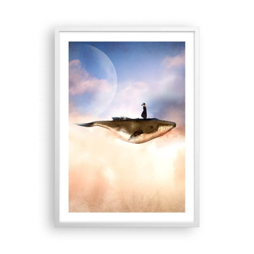 Poszter fekete keretben - Legeslegreálisabb utazás - 50x70 cm