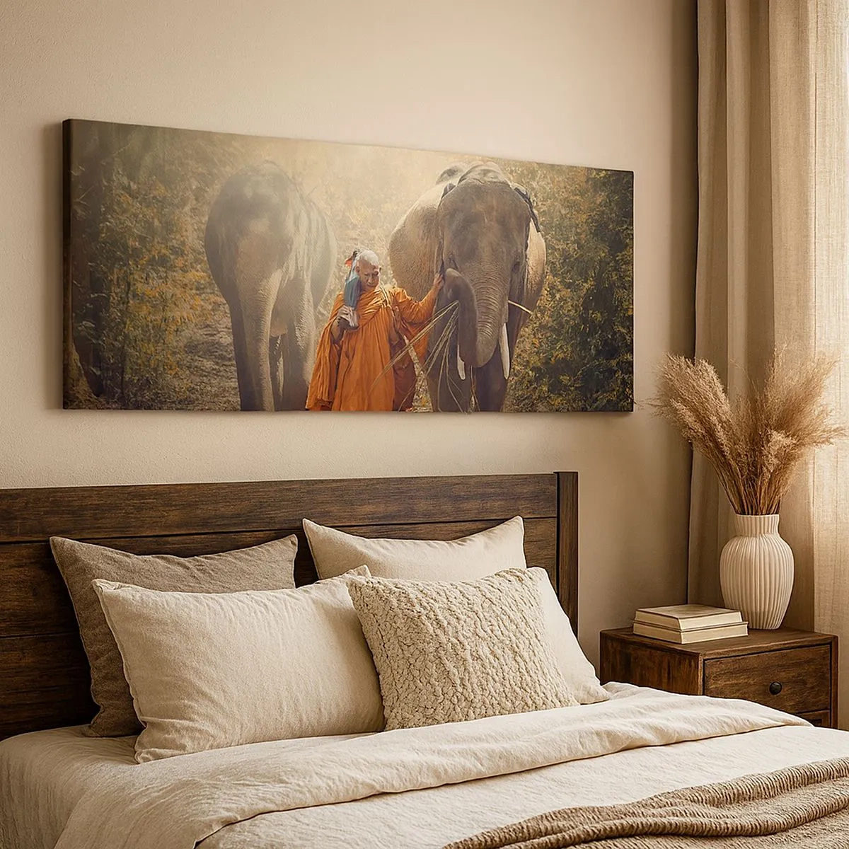 Vászonkép - Teljes megértés - 100x40 cm