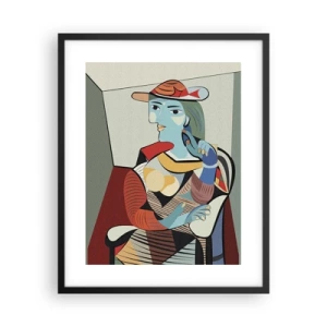 Poszter fehér keretben - Picasso szemével - 40x50 cm