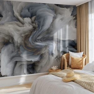 Fotótapéta Standard Eco - Kő és virág - 3D, Háromdimenziós, Darab - 450x315 cm