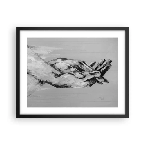 Poszter fehér keretben - Kezdet… - 50x40 cm