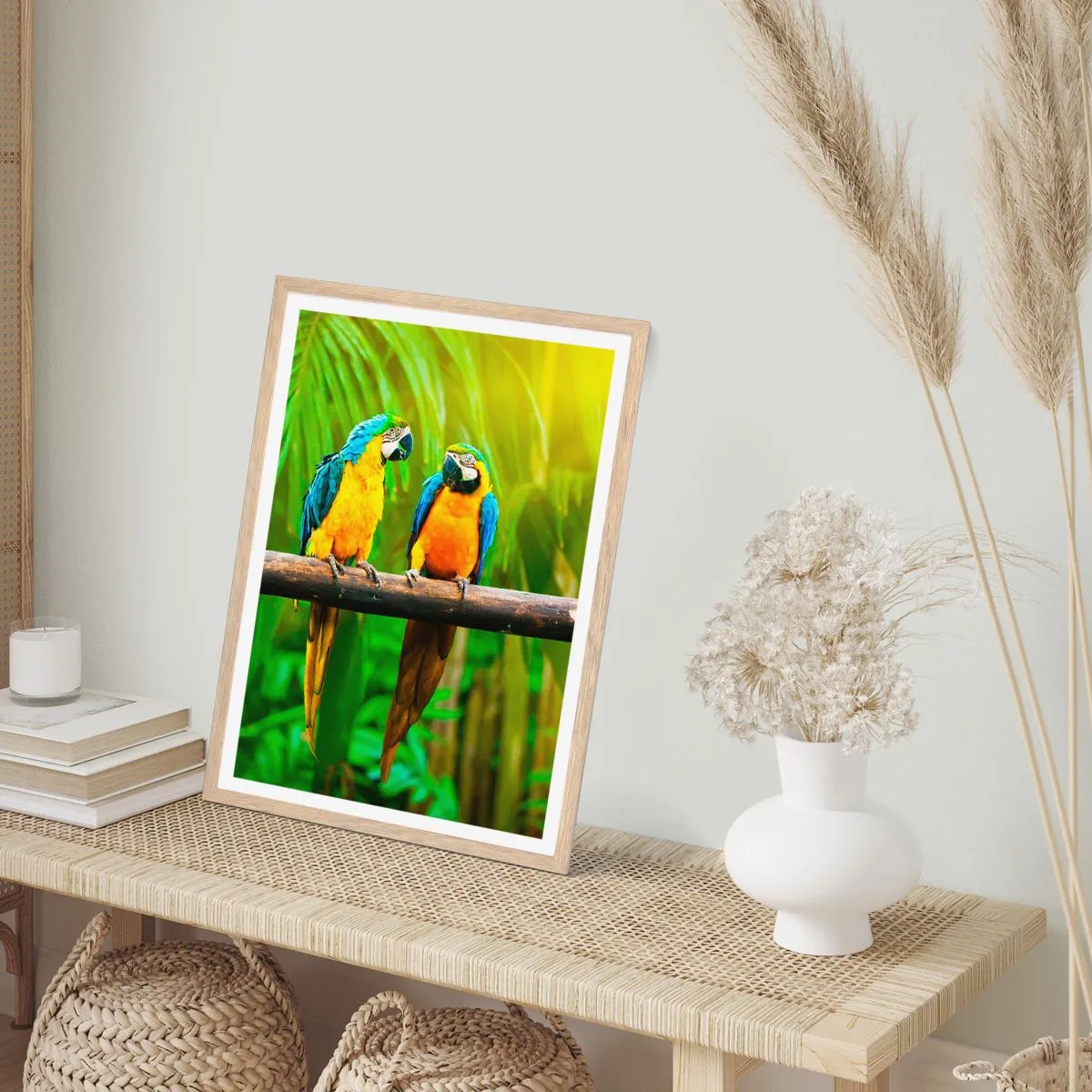 Poszter világos tölgy keretben - És hallottad, hogy ő…? - 50x70 cm