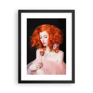 Poszter fehér keretben - Barokk stílusban - 30x40 cm