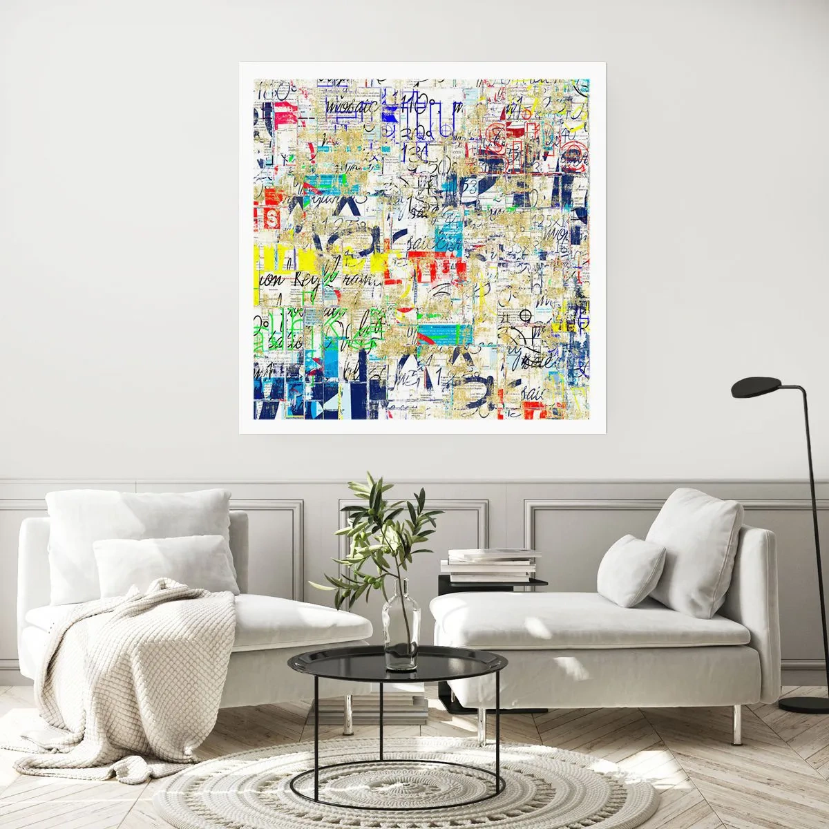 Poszter - Egyszerűen tetszik a szemnek - 60x60 cm