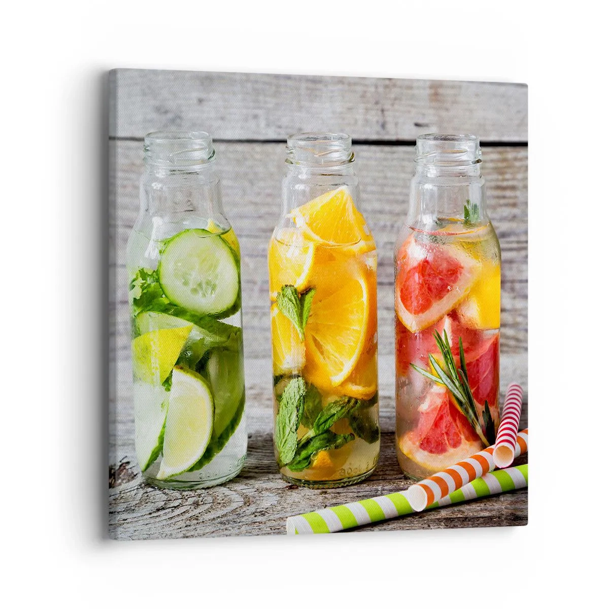 Vászonkép - Természeténél fogva egészséges - 40x40 cm