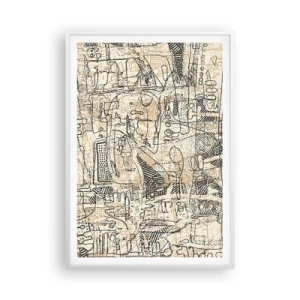 Poszter fekete keretben - Dekódolásra vár - 70x100 cm