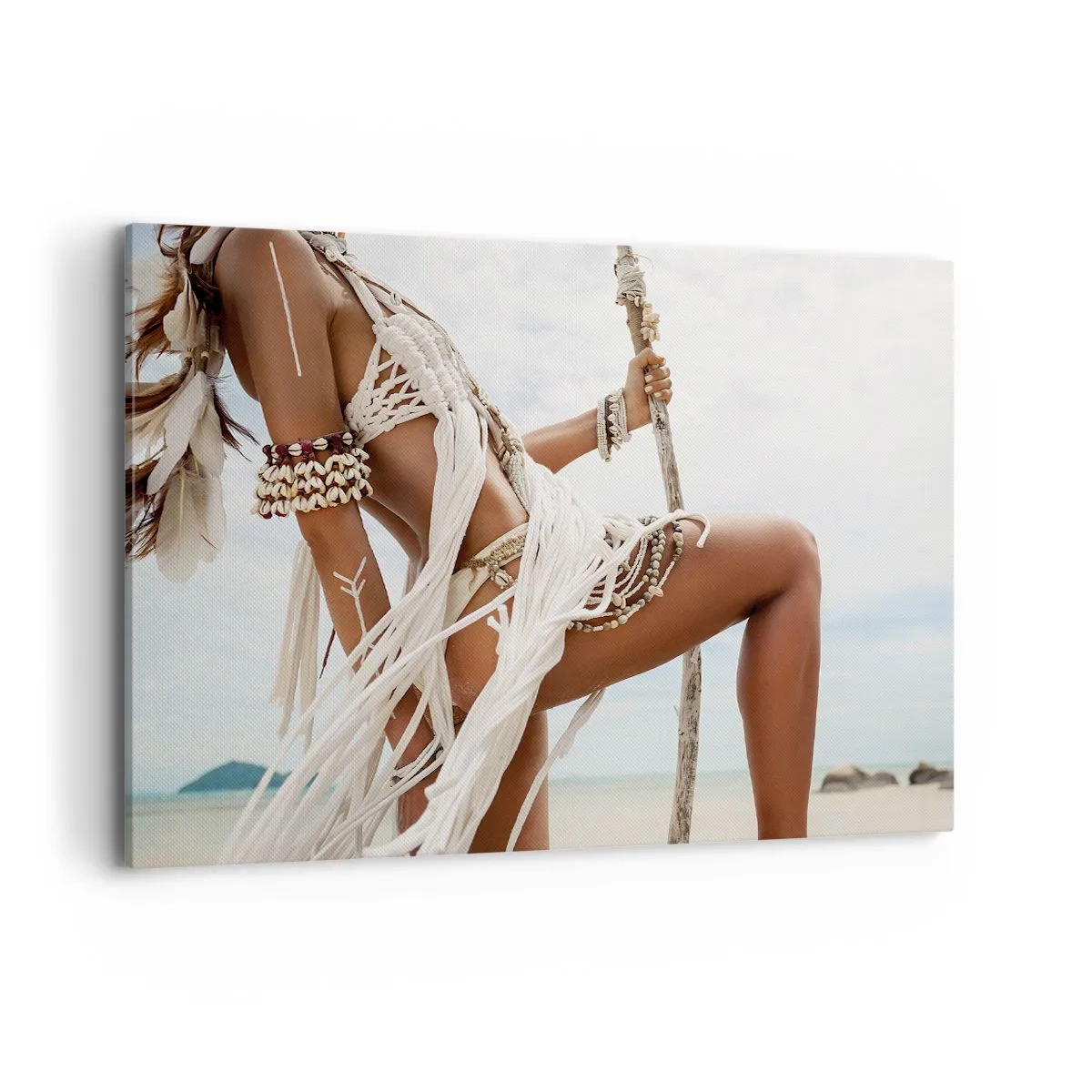 Vászonkép - A nap papnője - 120x80 cm