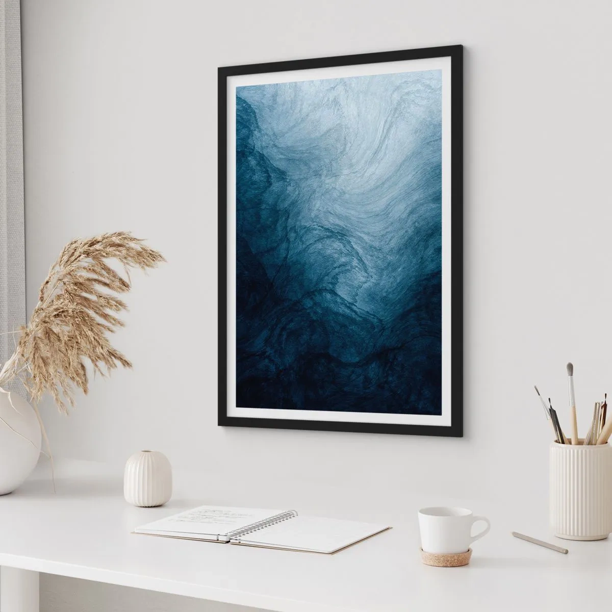 Poszter fehér keretben - Mélyrenyúlás - 40x50 cm
