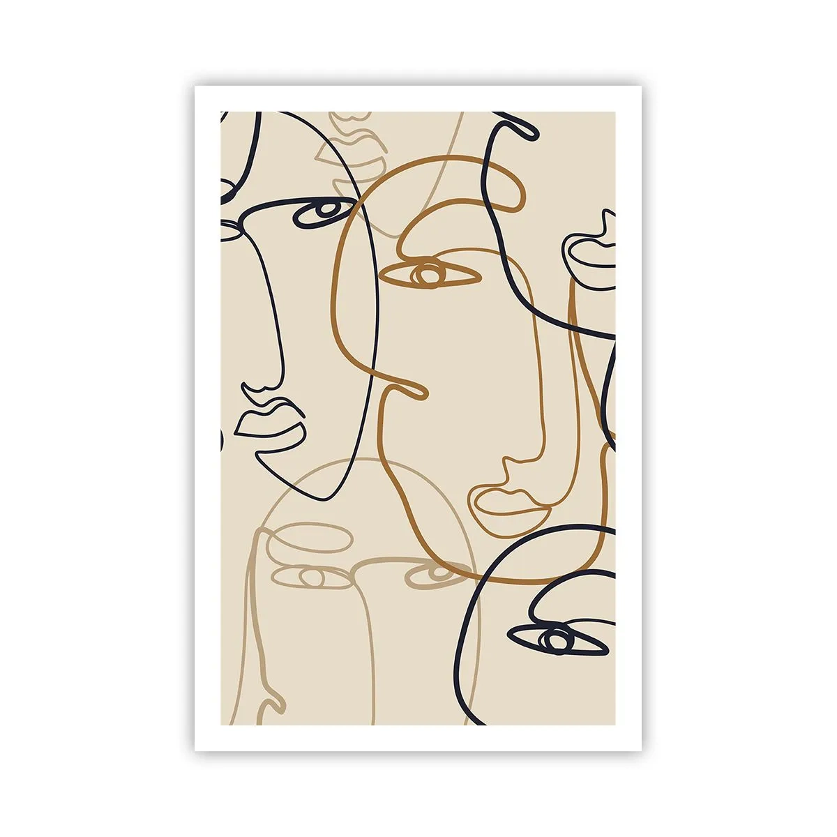 Poszter - Többszörös portré  - 61x91 cm