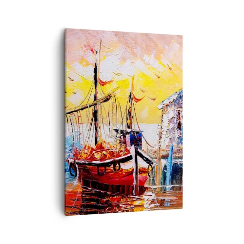 Vászonkép - Boldog visszatérés - 50x70 cm
