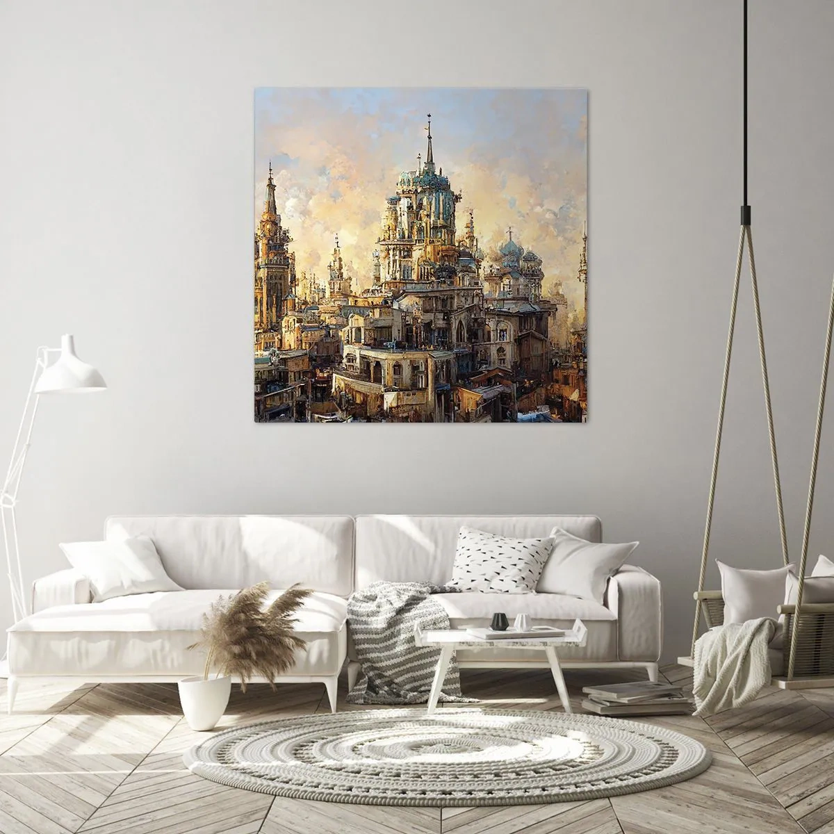 Vászonkép - A városok városa - 50x50 cm