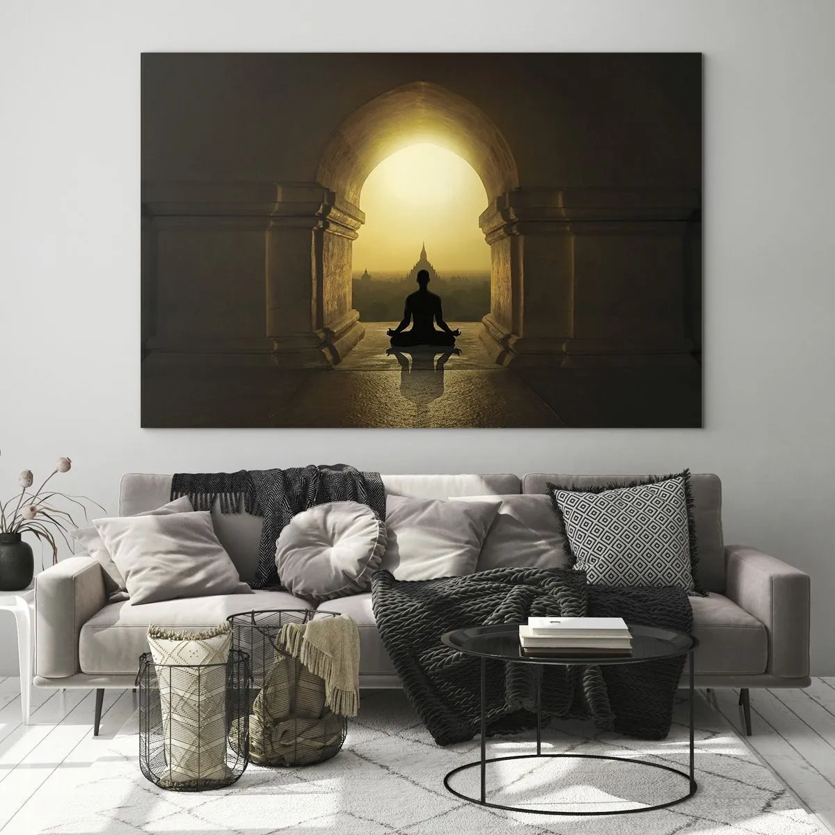 Üveg kép - Teljes harmónia - 120x80 cm