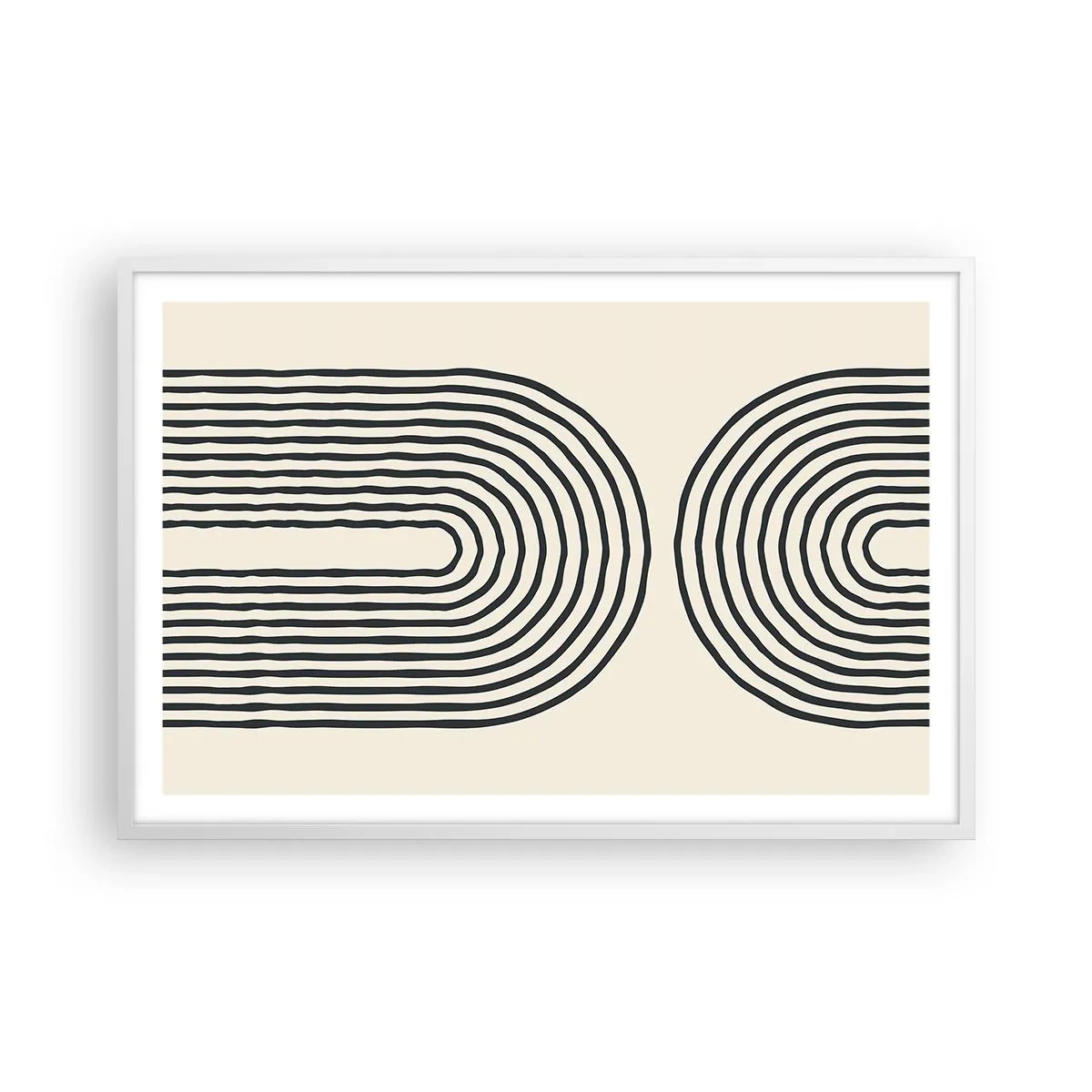 Poszter fekete keretben - Bármelyik percben ... - 91x61 cm