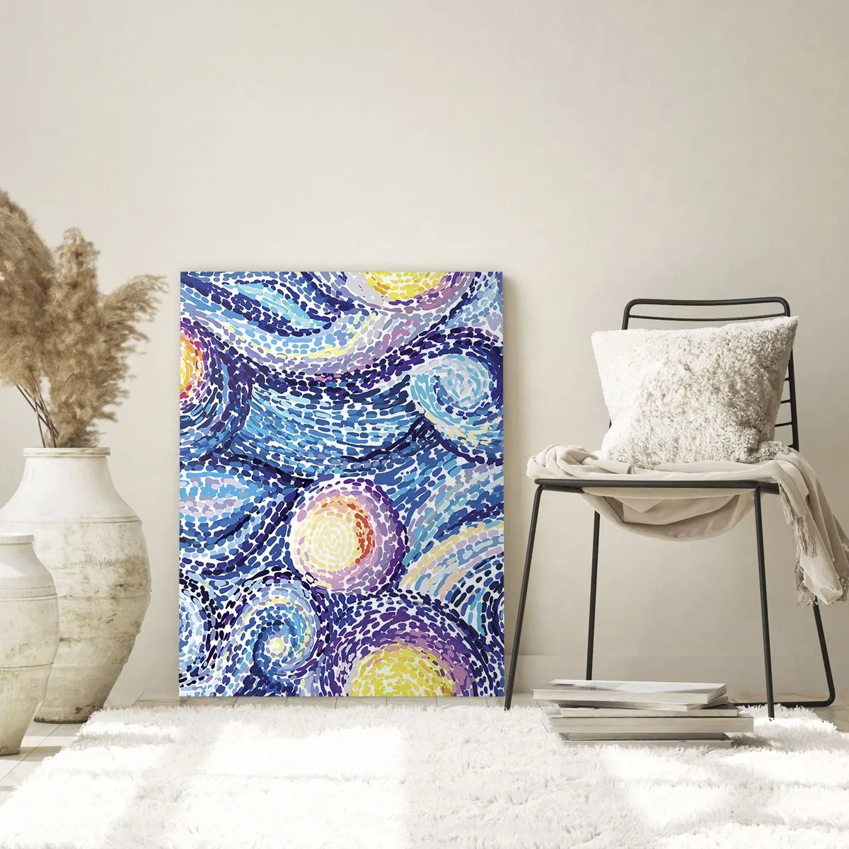 Üveg kép - Van Gogh képéből - 50x70 cm