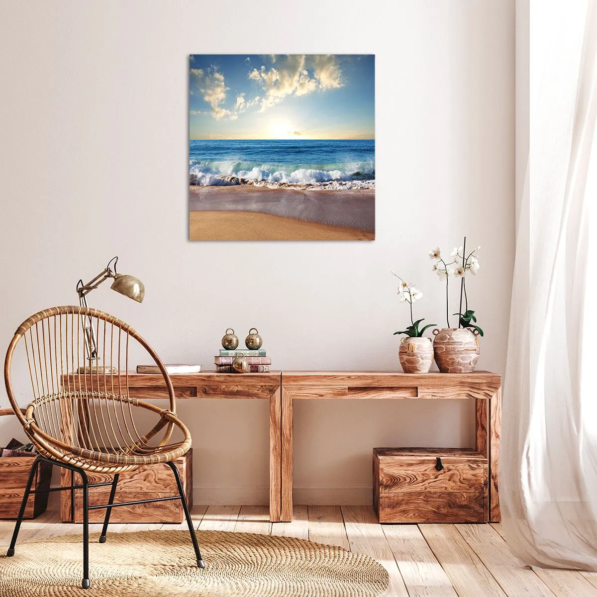 Vászonkép - Mozgás és nyugalom egyszerre - 70x70 cm