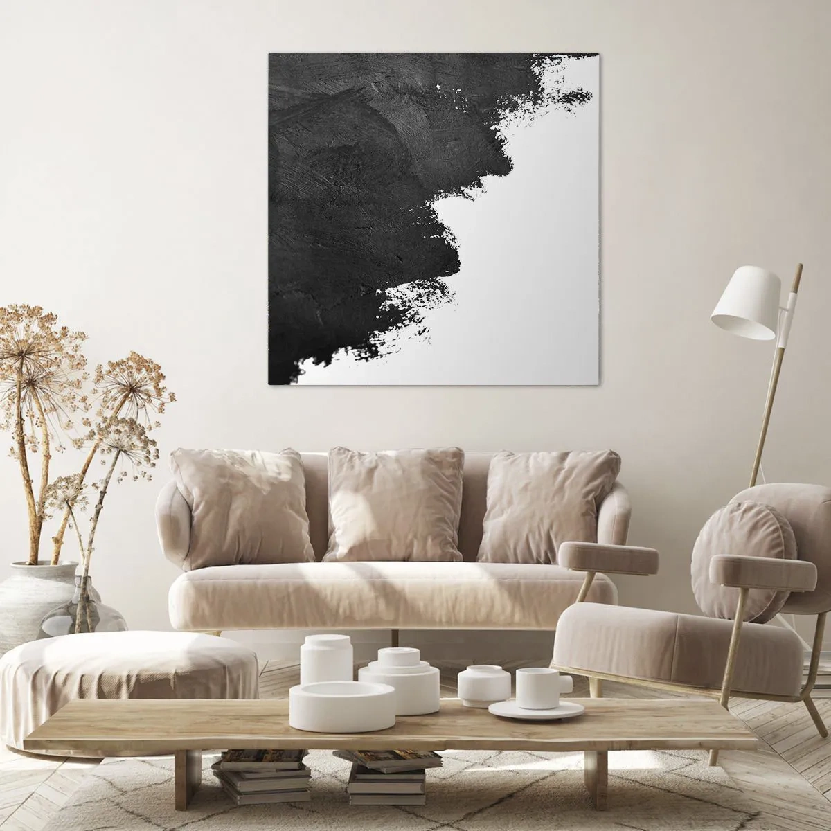 Vászonkép - Elemek: föld - 60x60 cm