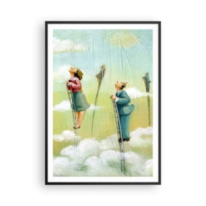 Poszter fehér keretben - Az álmod mögött - 70x100 cm