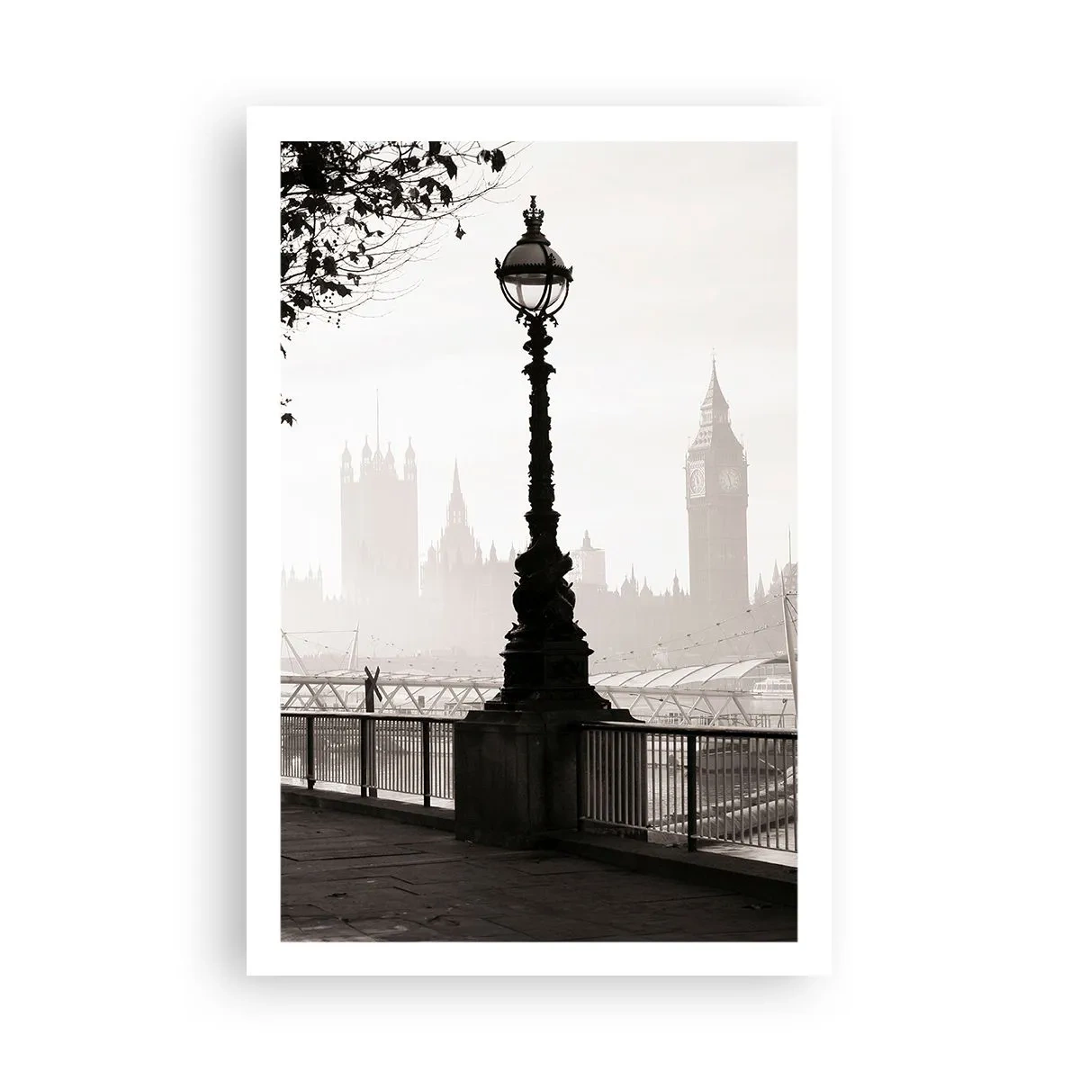 Poszter - Londoni reggel - 61x91 cm