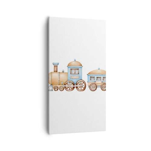 Vászonkép - Az állomáson állva... - 55x100 cm