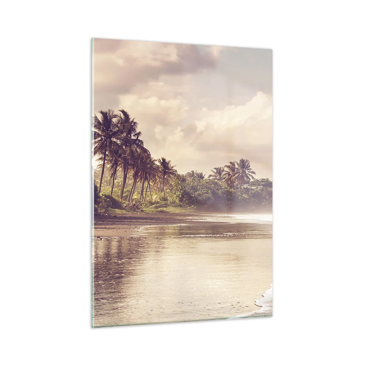 Üveg kép - A hullámok simogatása - 50x70 cm