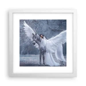 Poszter fekete keretben - Egy ihletett pillanat - 30x30 cm