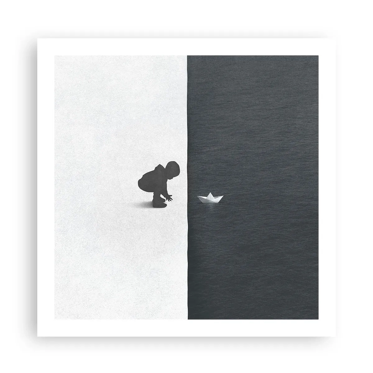 Poszter - Nagy utazás - 60x60 cm