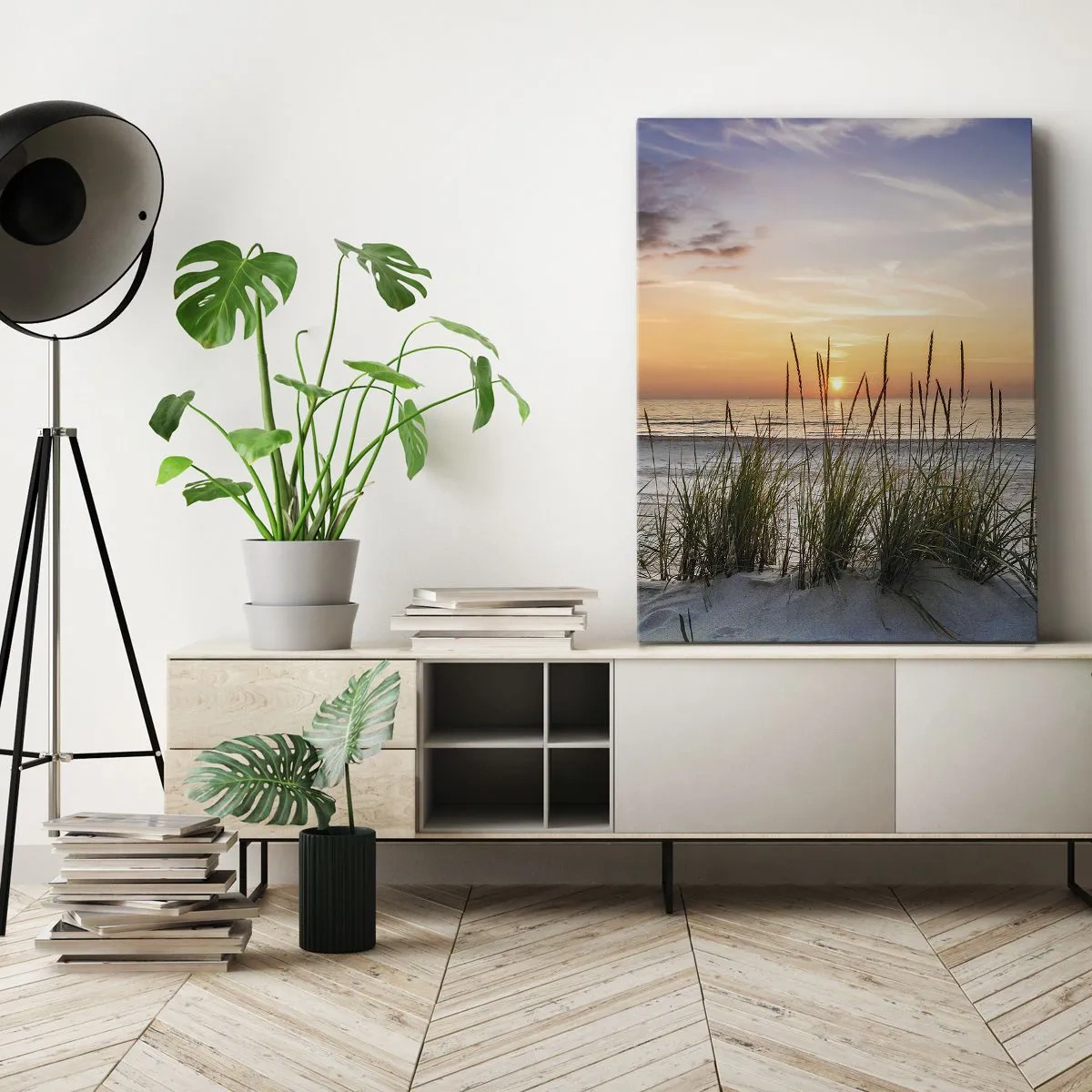 Vászonkép - Nézz, gondolkozz, érezz - 65x120 cm