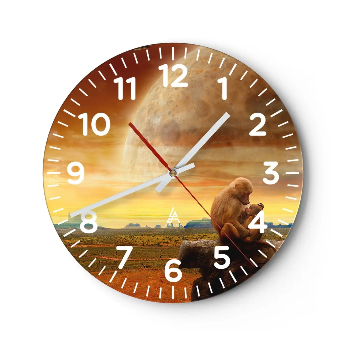 Falióra, Óra - A szerelem mindenhol ugyanaz - 30x30 cm