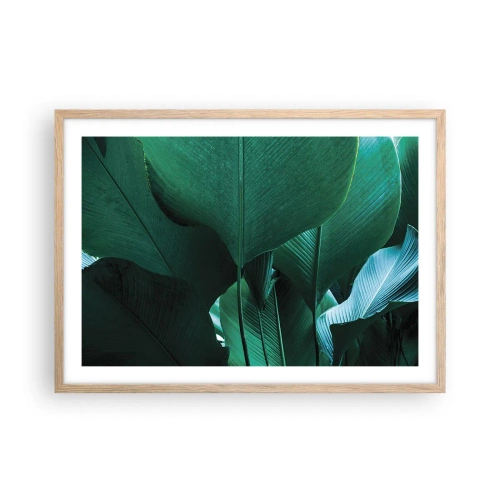 Poszter világos tölgy keretben - A fény felé nézve - 70x50 cm