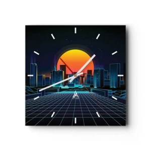 Falióra, Óra - Még mindig a valóságba akarsz menni? - 40x40 cm